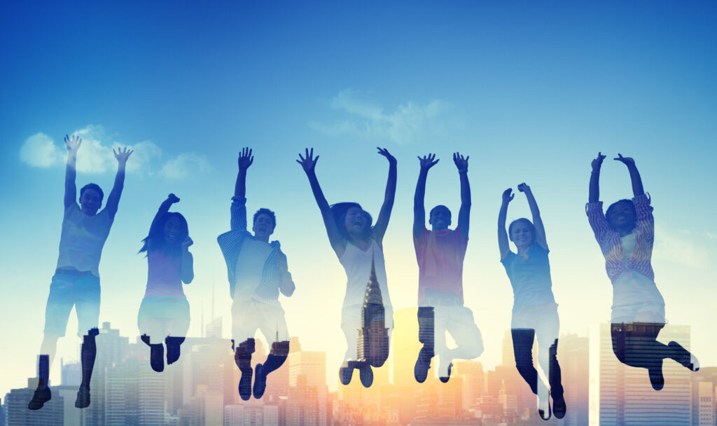 バンザイの画像